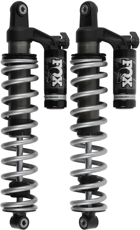 Pair of black and silver coilover shocks for 2.0 Qs3 Shock Rear Hon 4 Seat RV parts