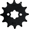2-347244 Sunstar Rear Sprocket Steel 44T-520 Suz/Yam - Sprockets