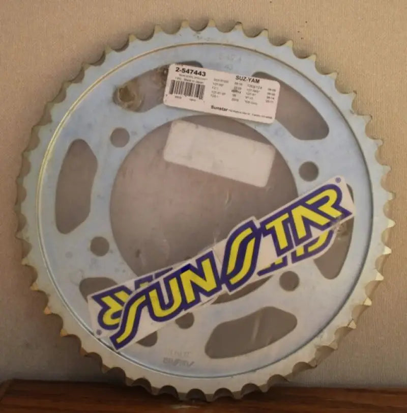 2-447241 Sunstar Rear Sprocket Steel 41T-525 Suz/Yam - Sprockets