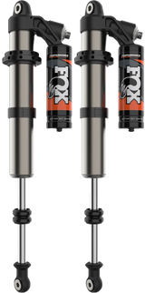 High-performance off-road shock absorbers with remote reservoirs for 2.5 Podium Rc2 Rear Pol 4 Seat, featuring dual-speed compression and wide-range rebound, perfect for RV parts & accessories