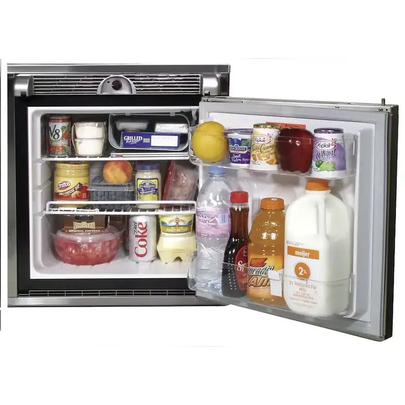 Compact and efficient 2.7 CF Marine Refrigerator Stainless Steel Norcold DC751SS, perfect for your boating needs.