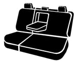 SL62-79 BLK/BLK FIA Sl Rear 60/40 Split Seat Cover Ford