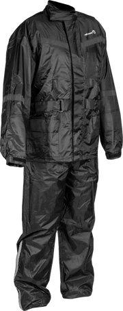 HIGHWAY 21 2 Piece Rain Suit Black 4x