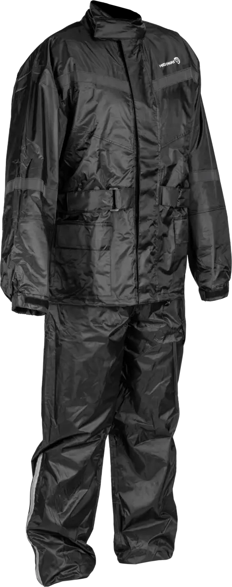 HIGHWAY 21 2 Piece Rain Suit Black Sm
