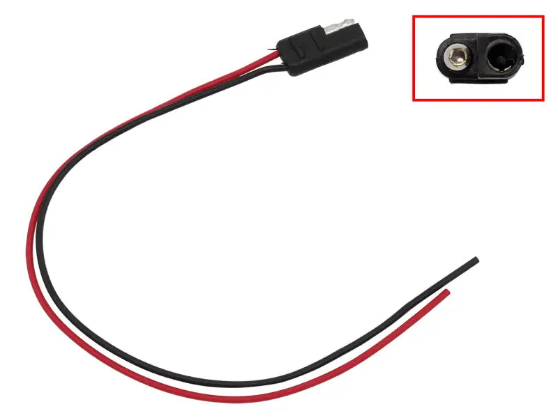2 Prong 12v Acc Connector - Powersports