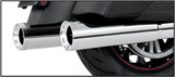 2 Step 4.5" Straight Slip Ons Indian Chrome 