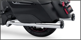 2 Step 4.5" Straight Slip Ons Indian Chrome 