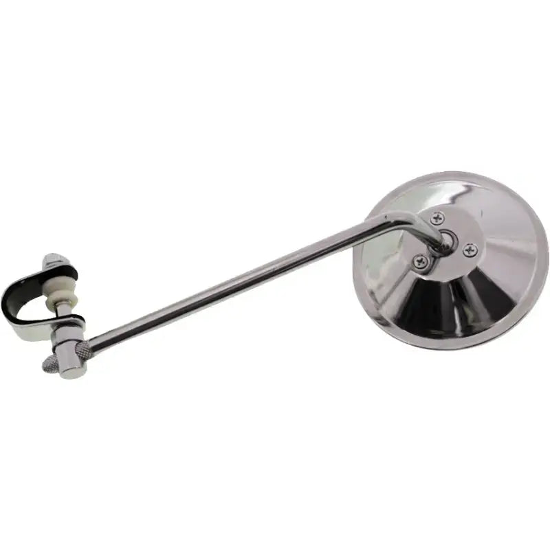 20-06804 Round Clamp On Mirror Silver 4" 