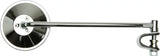 20-06810 Universal Mirror 10" Chrome 