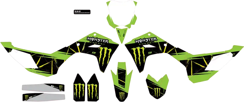 20-20-137 D-Cor Complete Graphic Kit Kawasaki - RV and Auto Parts