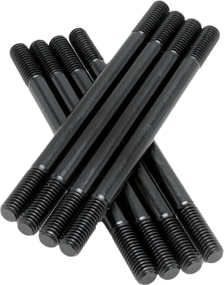 Black threaded cylinder studs for Evo 84-99 model in the 20-2098 studs Evo series