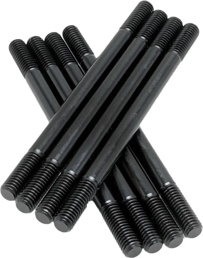 Black threaded cylinder studs for Evo 84-99 model in the 20-2098 studs Evo series
