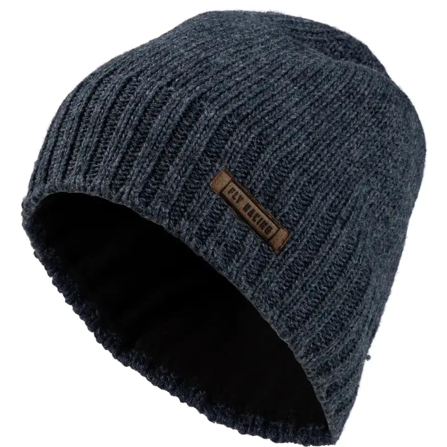 20-2590 BLUE Fly Snow Beanie Blue