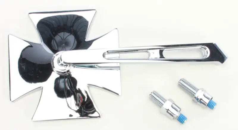 20-34863A Maltese CroSS Mirror Split All Rh 