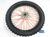 20-4131OB Dubya Front Wheel 1.60 X 21 Orange Kite Hub Black Rim - Rims