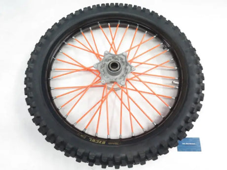 20-4131OB Dubya Front Wheel 1.60 X 21 Orange Kite Hub Black Rim - Rims