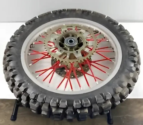 20-4131OB-STX Dubya Front Wheel 1.60 X 21 Orange Kite Hub Black Stx Rim - Rims