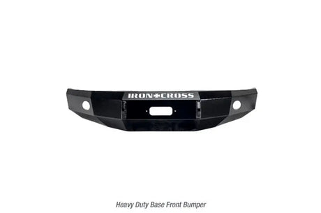 Black heavy-duty front bumper for Ford 20-425-17-MB Ironcross Ironcross Ford Base