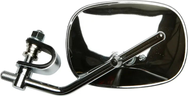 20-49800 Harley Style Mirror 10mm 3/4" 7/8" 1" Clamp 
