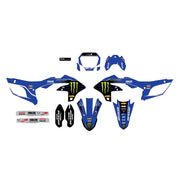20-50-703 D-Cor Complete Kit 23 Blue Mey Yzf 450 Wht Bg