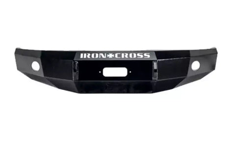 Black metal Ironcross Winch Bump for Chevy 2500/3500 2020 - durable winch bump accessory