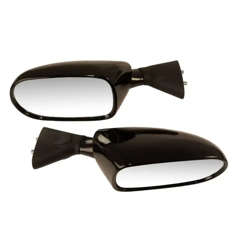 OEM style mirror for motorcycle or sports car, black aerodynamic side mirror