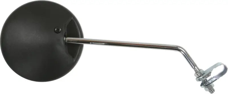 20-64500 Round Clamp On Mirror Black 10" 