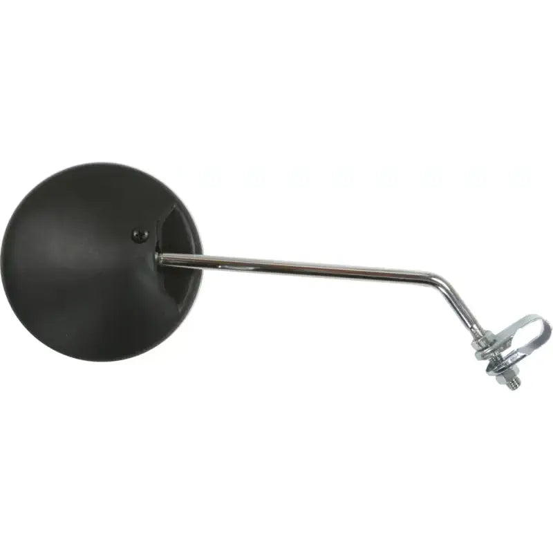 20-64500 Round Clamp On Mirror Black 10" 