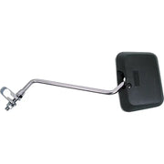 20-64520(PR) Square Clamp On Mirror Black 10" 