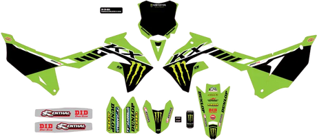 20-20-664 D-Cor Complete Graphic Kit Kawasaki - RV and Auto Parts