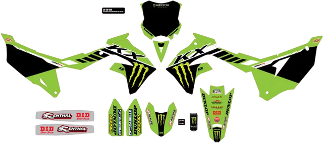 20-20-664 D-Cor Complete Graphic Kit Kawasaki - RV and Auto Parts