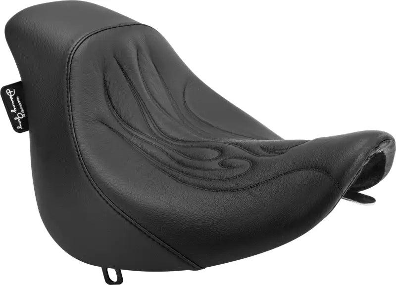 20-703F Buttcrack Solo Flame Fxstd 00 07 - Standard Softail Seat