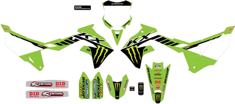 20-20-804 D-Cor Complete Graphic Kit Kawasaki - RV and Auto Parts