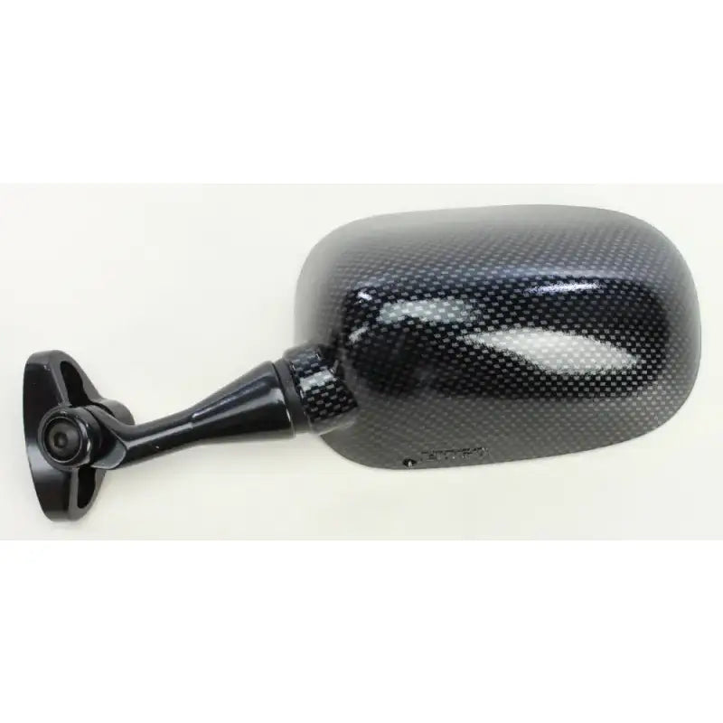 20-87034 Mirror Left Carbon Hon - OEM Style