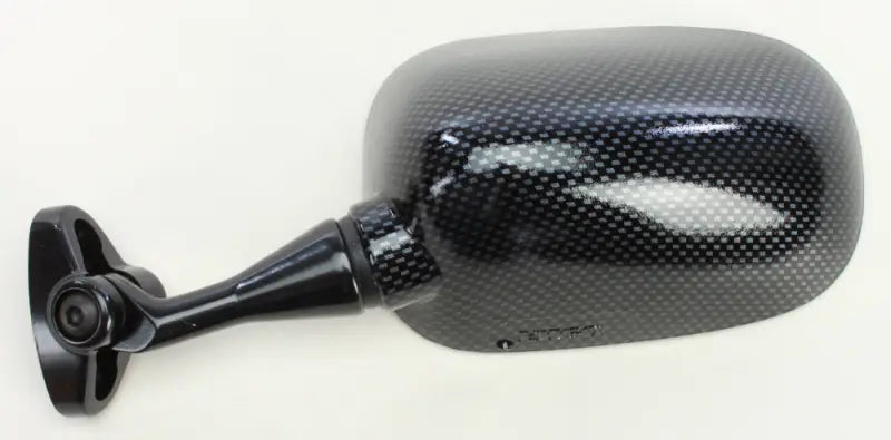 20-87034 Mirror Left Carbon Hon - OEM Style
