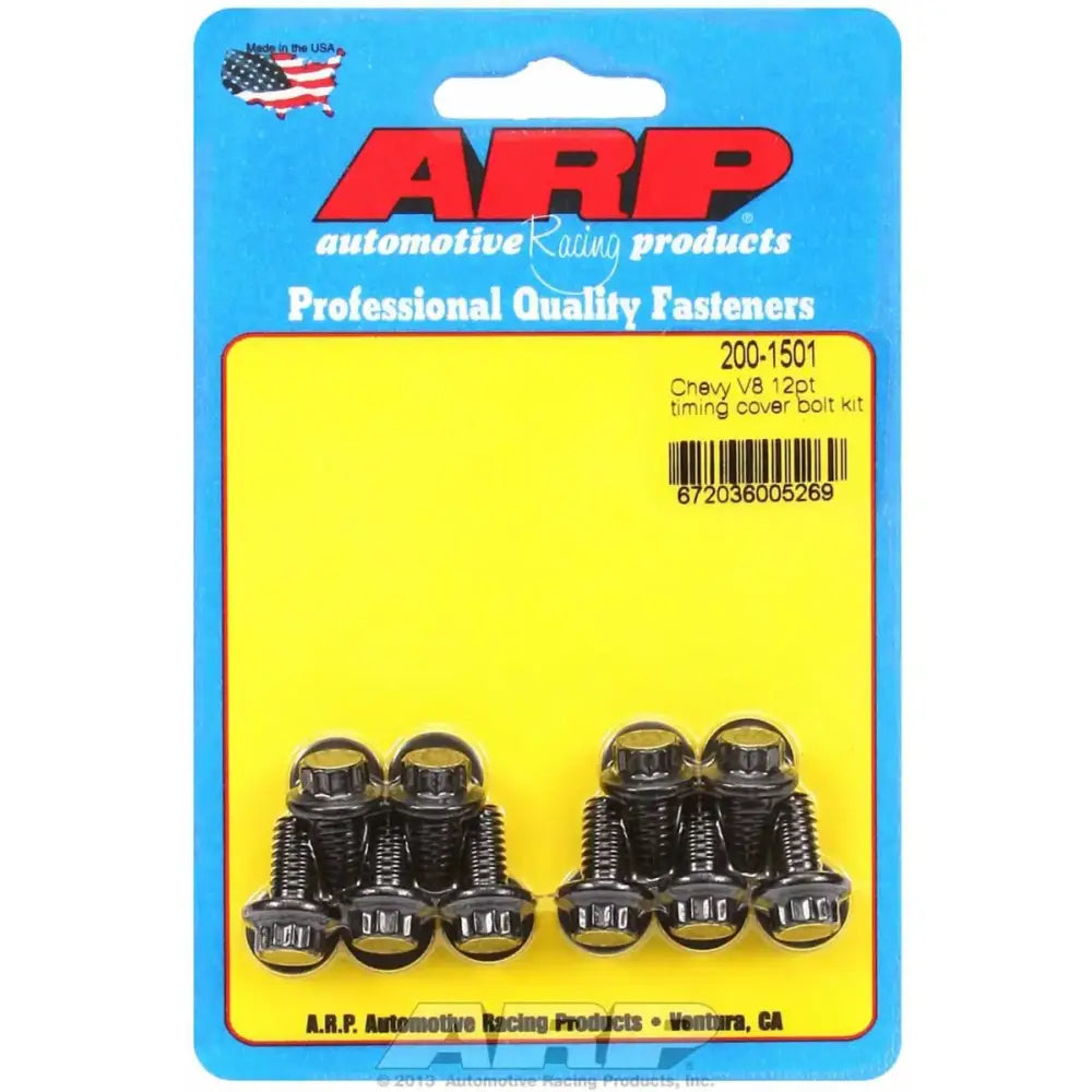 200-1501 ARP Fasteners Timing Cover Bolt For Use With All V8 Chevy
