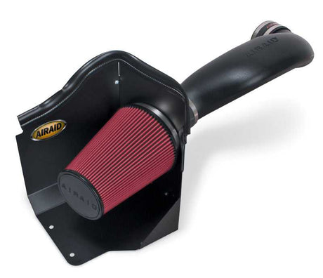 Airaid 200-186 Airaid 2006 Chevy 4.8/5.3/6.0 (w/ Elec Fan/High Hood) CAD Intake System w/ Tube (Oiled / Red Media)