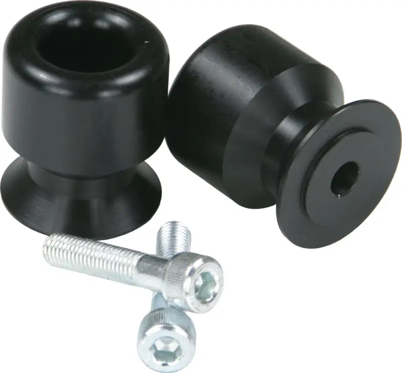 200-2101 Swingarm Spools Black 8mm 