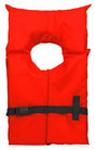 20000-02-A-RD Airhead Type II Keyhole Life Vest, high-quality, durable red safety gear for water activities.