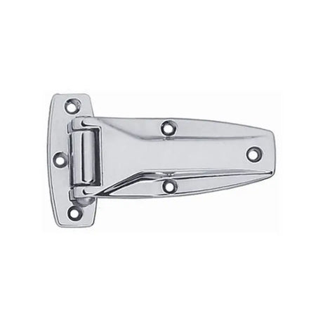 Shiny metal hinge on 2000MF ICI Stainles Dodge 12X20 for durable handles