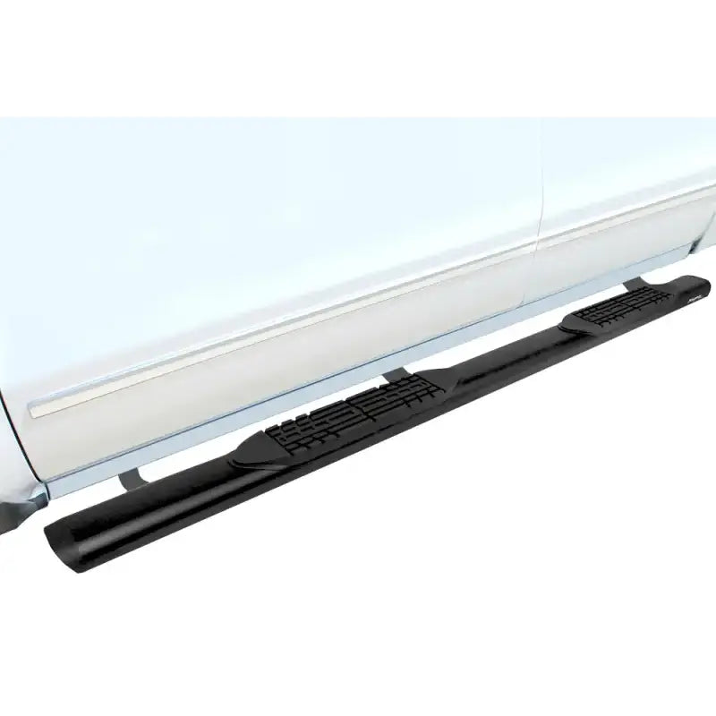 2001-0342BT Raptor 5' Slide Track Ovals Kit mounted on a vehicle, showcasing durable black step bars and easy installation, ideal for RV, automotive, powersports, off-road, marine, truck accessories, RV parts, and interior upgrades. Nerf Bars & Running Boards, AVADA - Best Sellers, Must Haves