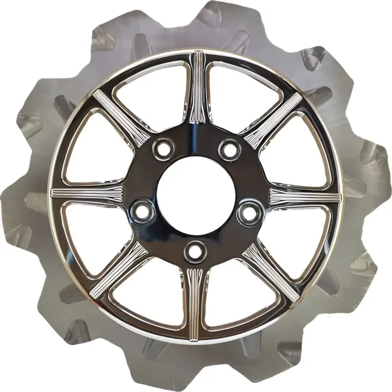 LYNDALL BRAKES 2002-2003 High Carbon Steel Phoenix Rear Rotor Chrome 11.5"