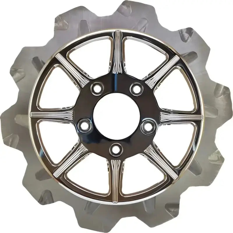 LYNDALL BRAKES 2002-2003 High Carbon Steel Phoenix Rear Rotor Chrome 11.5"