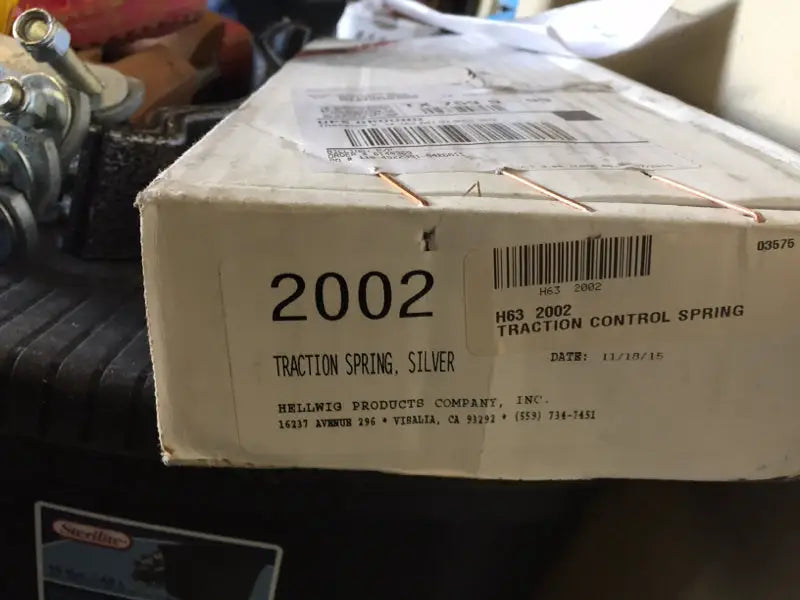 2002 Hellwig Traction Control Spring - Helper Kit