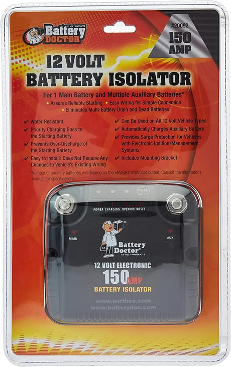 20043 Wirthco Battery Doc Clips - Charger Cable Clamp