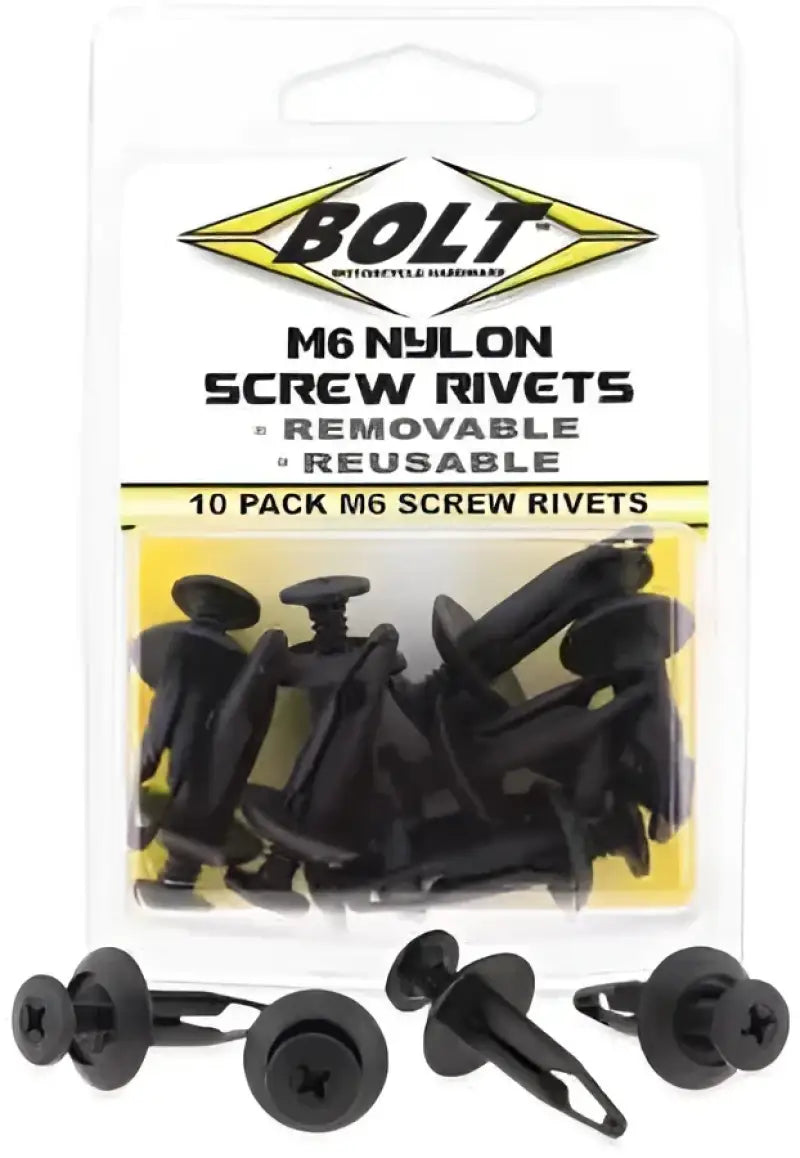 2005-6SCRW M6 Screw Rivet Kit 10/Pk