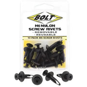 2005-6SCRW M6 Screw Rivet Kit 10/Pk
