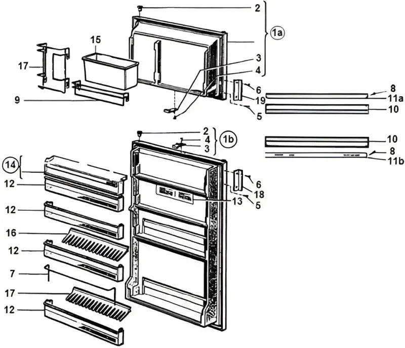 2007480094 Dometic Refrigerator Control Knob Replacement For Dometic - RV and Auto Parts