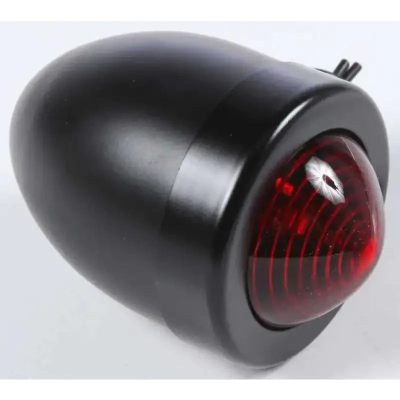 201042 Bullet Marker Light Black Red Lens Dual Filament