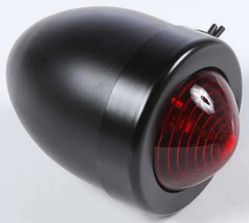201042 Bullet Marker Light Black Red Lens Dual Filament